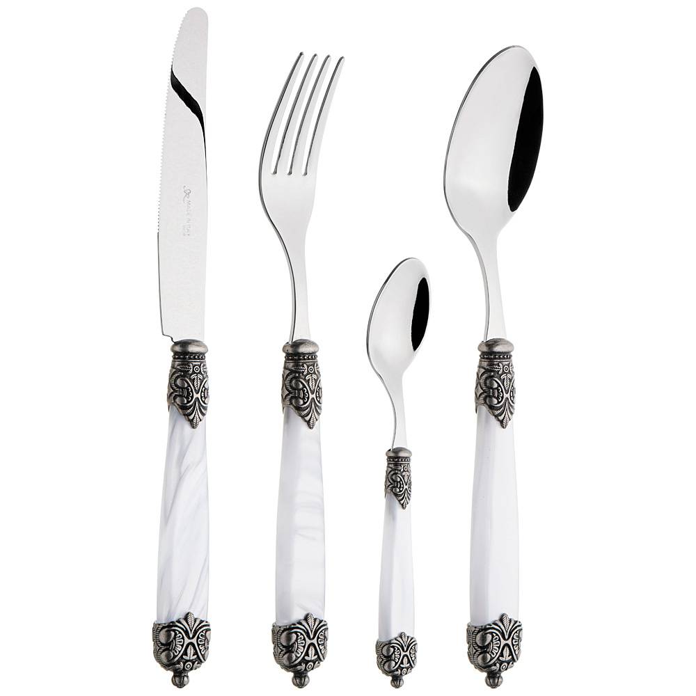 набор столовых приборов mirage white pearl на 6 персон 24 пр. 638-025