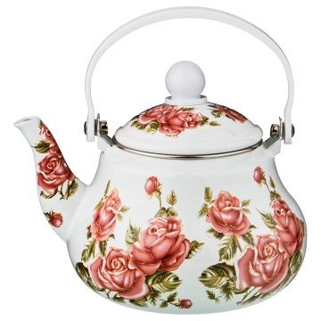 чайник эмалированный с фильтром из нжс 1,3 л 934-365