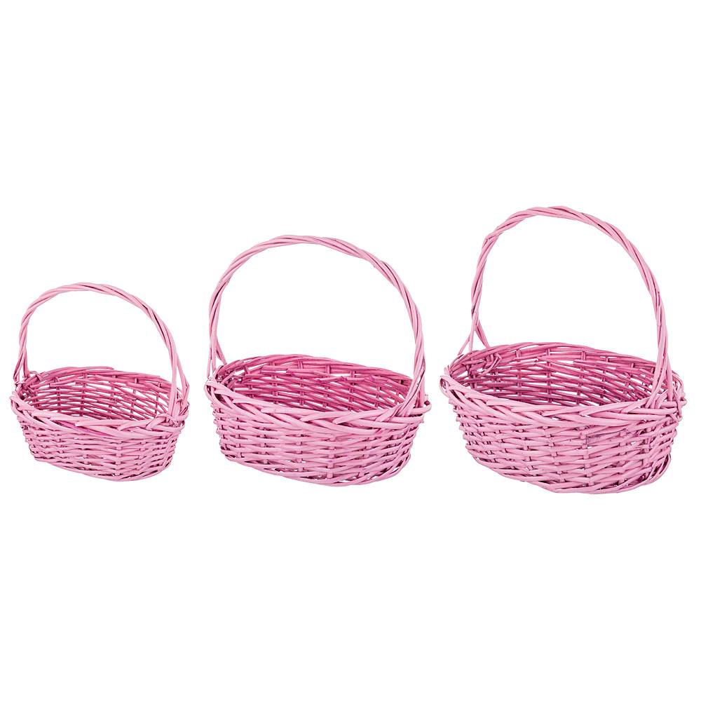набор корзин из 3-х шт l:38х30х13/36, m:32x24.5x11.5x31, s:26х19х10/26 см 177-129  материал ива производства китай бренд lefard общий вес 1 кг, купить с доставкой по низкой цене за 3599 руб.