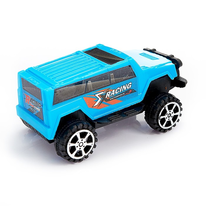 Машина инерционная «Джип» 4 x 4 см, цвета МИКС 4424329