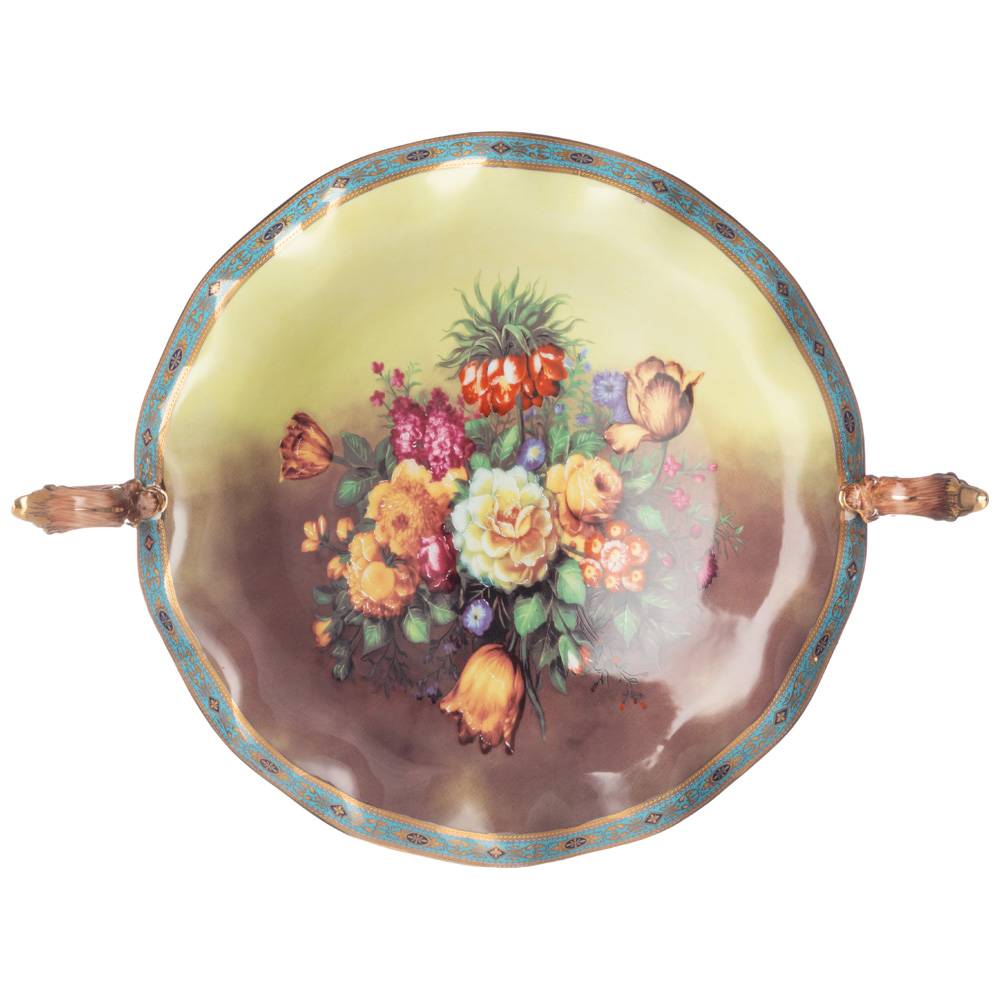 фруктовницана ножке 41х31х22,5 см 46-1318