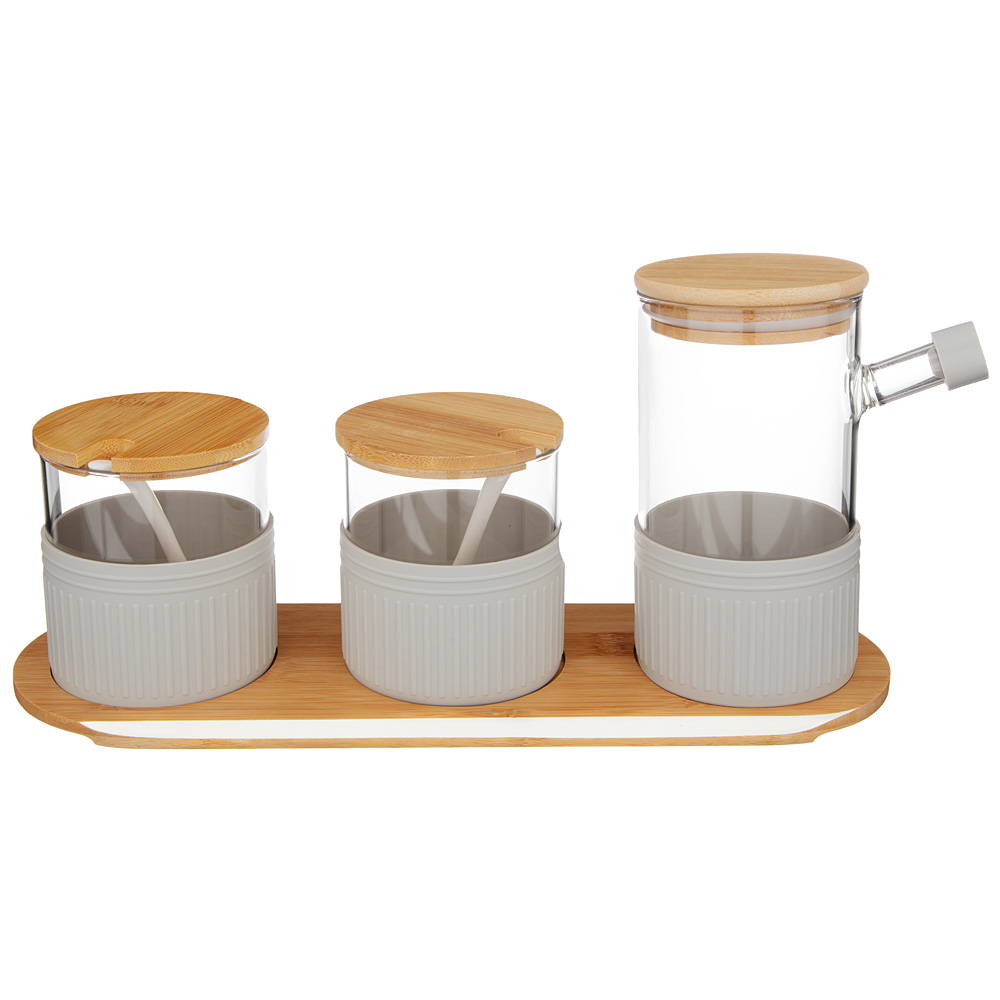 набор из 3-х емкостей для пищевых продуктов 16.5х33х11 см 886-159