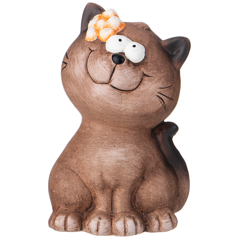 фигурка милый кот 9х8х14,3см 248-117