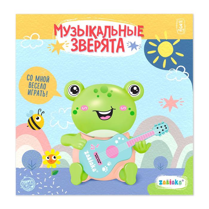 Музыкальная игрушка «Музыкальные зверята», звук, свет 6772342