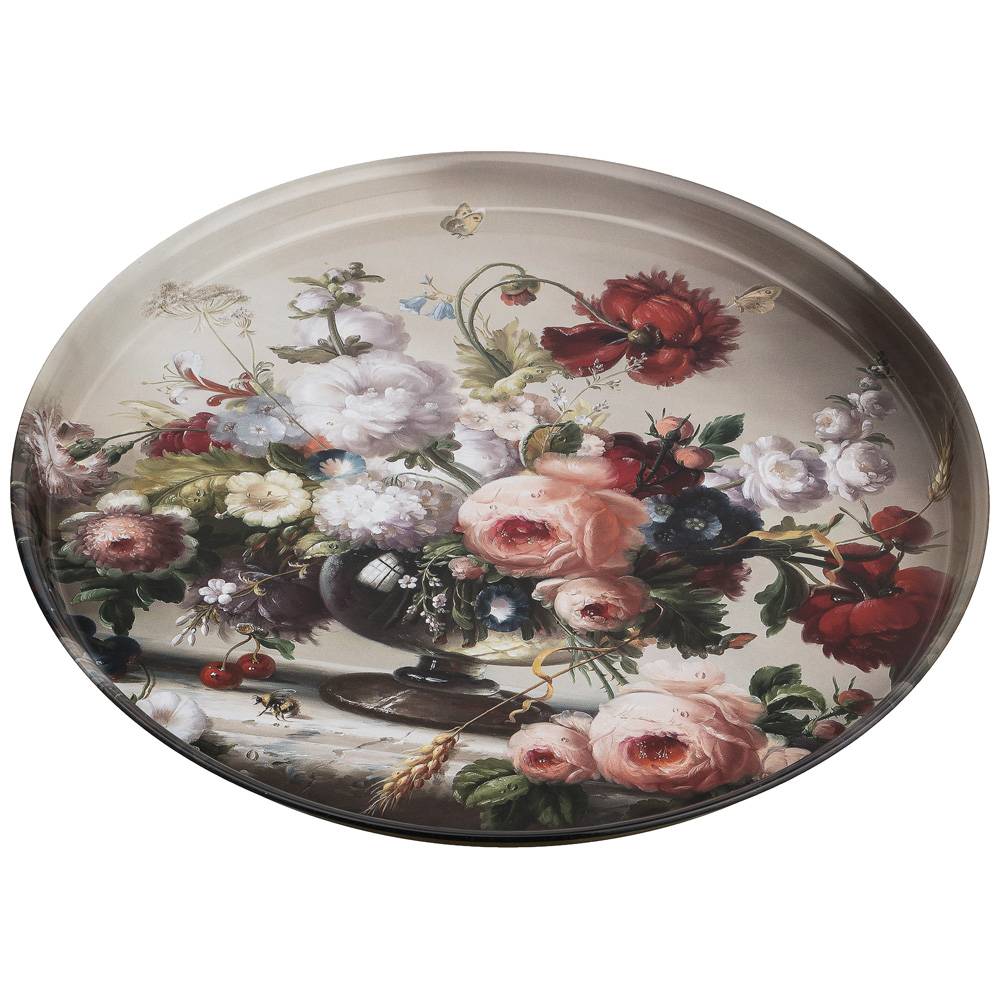 поднос сервировочный agness still life 33х2,1 см 898-014