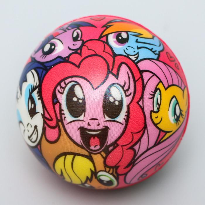 Мягкий мяч «Друзья» My Little Pony 6,3см, МИКС 5395303