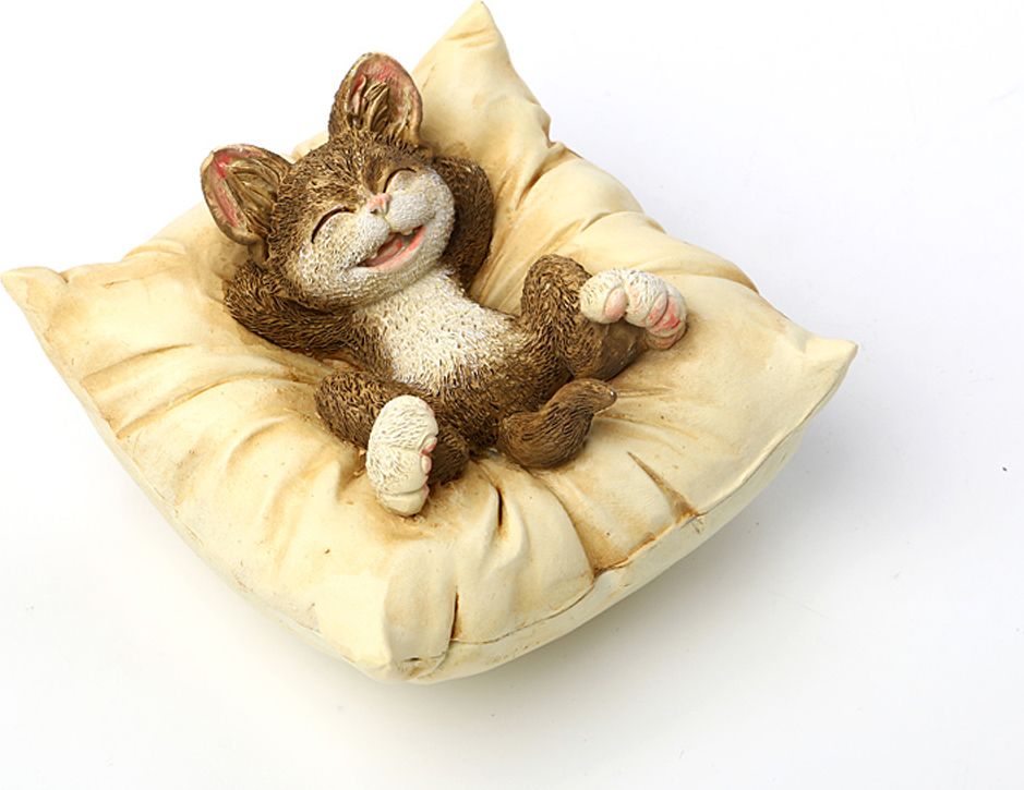 фигурка котик 10х10х6 см 450-523