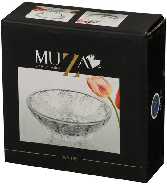 розетка muza crystal 80 мл 10х10х3,5 см 355-169