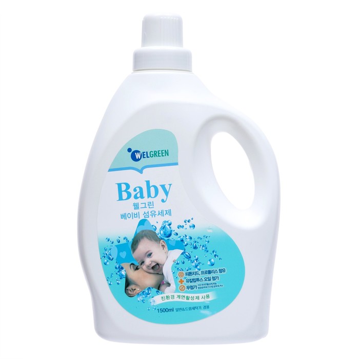 Средство для стирки детского белья Welgreen Baby, 1,5 л 9927918