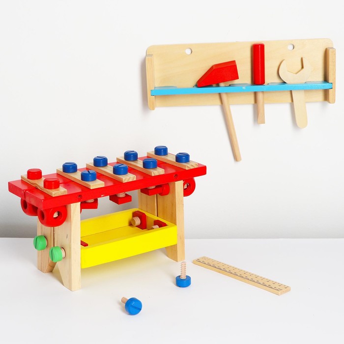 Игровой набор «Столярная мастерская» 28х10х28 см 5139314