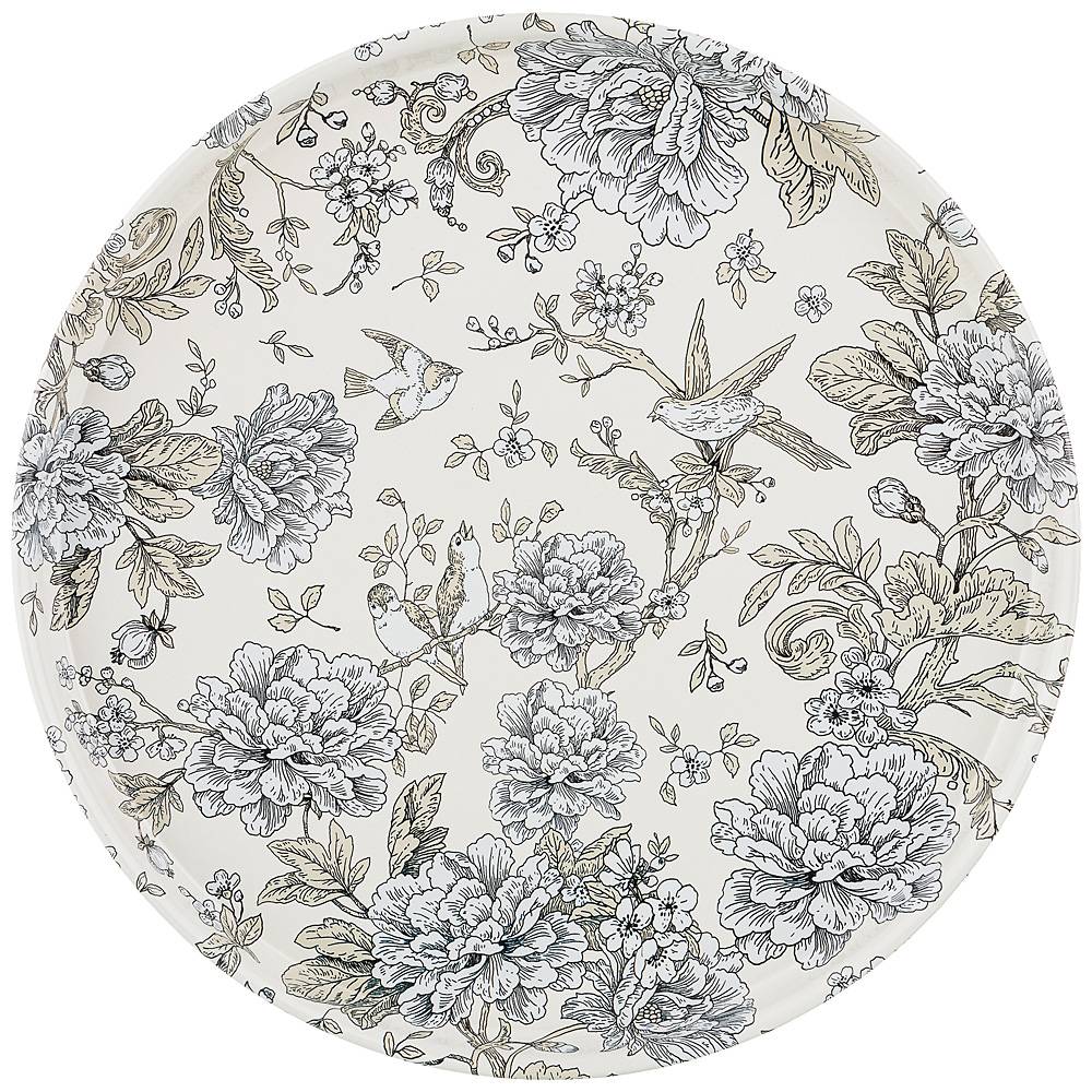 поднос сервировочный agness royal garden 33х2,1 см 898-025