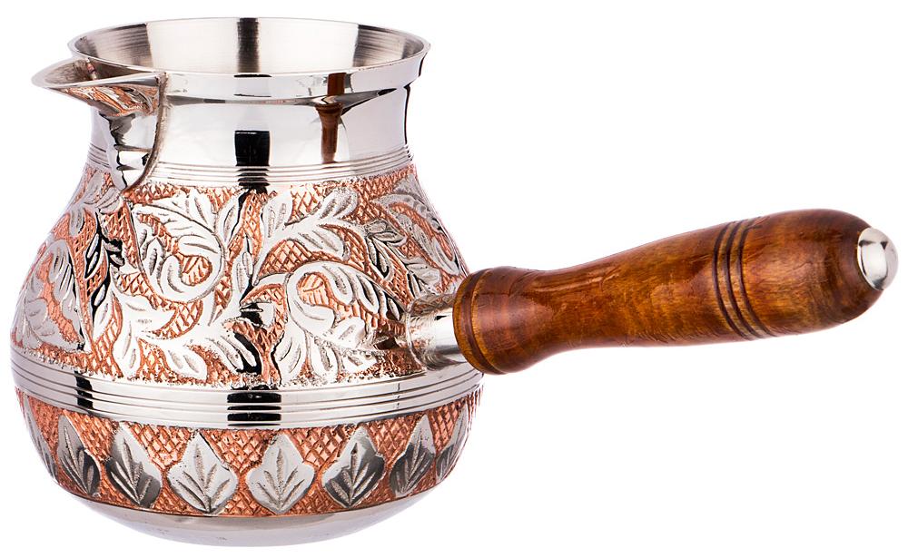 турка резная rosso 800мл латунь 733-113