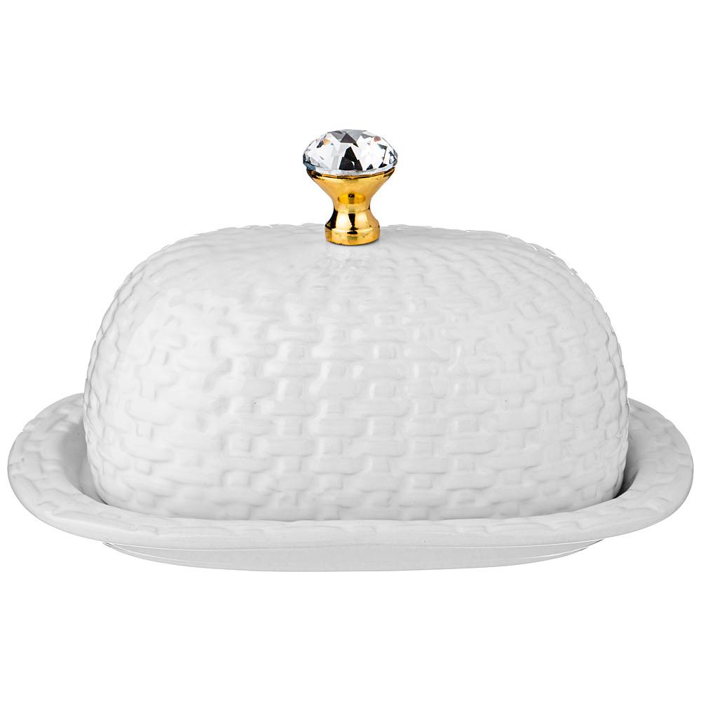 масленка коллекция crystal 18,5х11,5х11,5 см 157-174