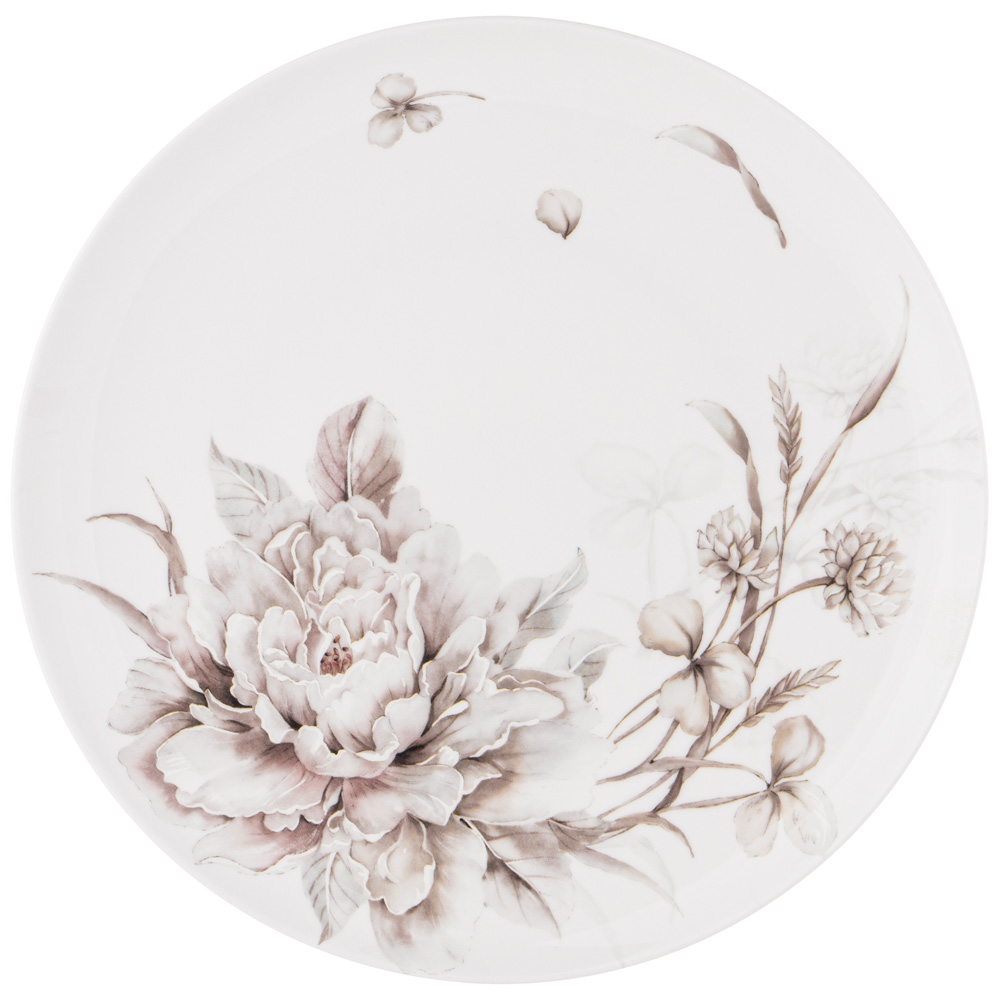 набор посуды обеденной lefard white flower на 4 пер. 12 пр.: 25,5см/ 20,5см/750мл 18см 415-2135