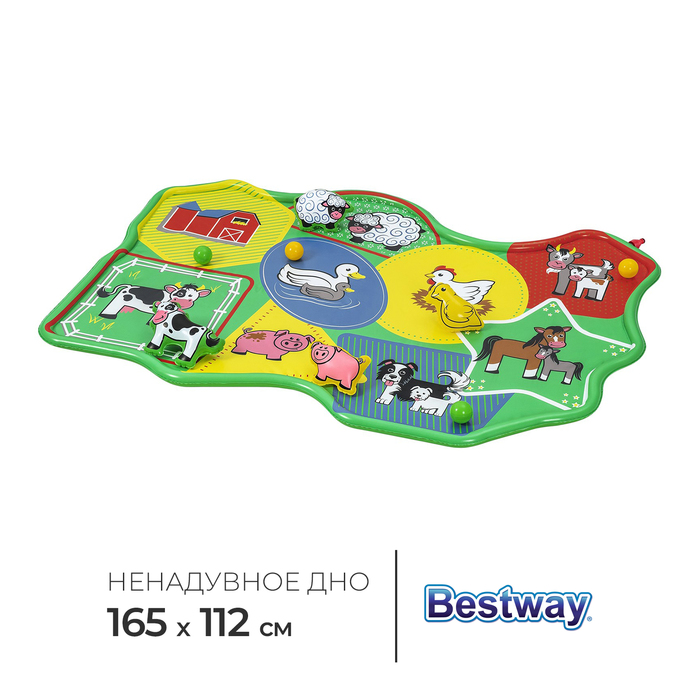 Игровая дорожка «На ферме», 165 х 112 см, от 1 года 52564 Bestway 9298714