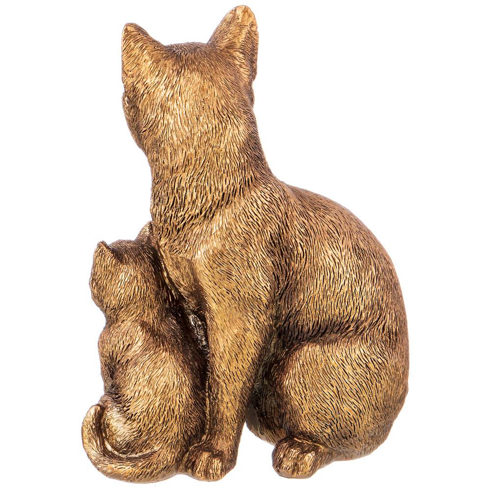 статуэтка кошки 11х7.5х14 см серия bronze classic 146-1467