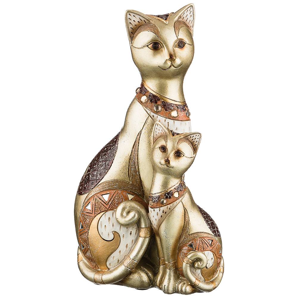 фигурка кошки 15,5х9,5х28 см коллекция чарруа 79-133