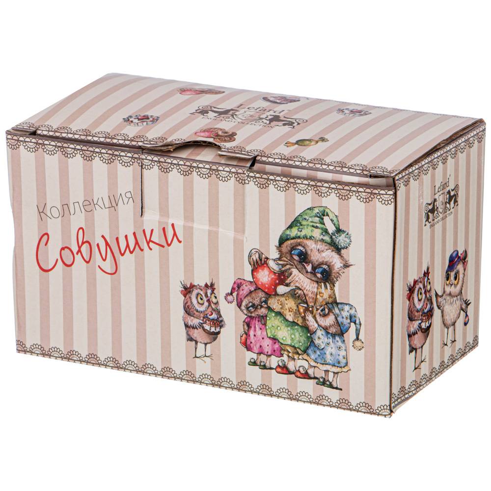 салфетница совушки 12,5х6,5см 359-720