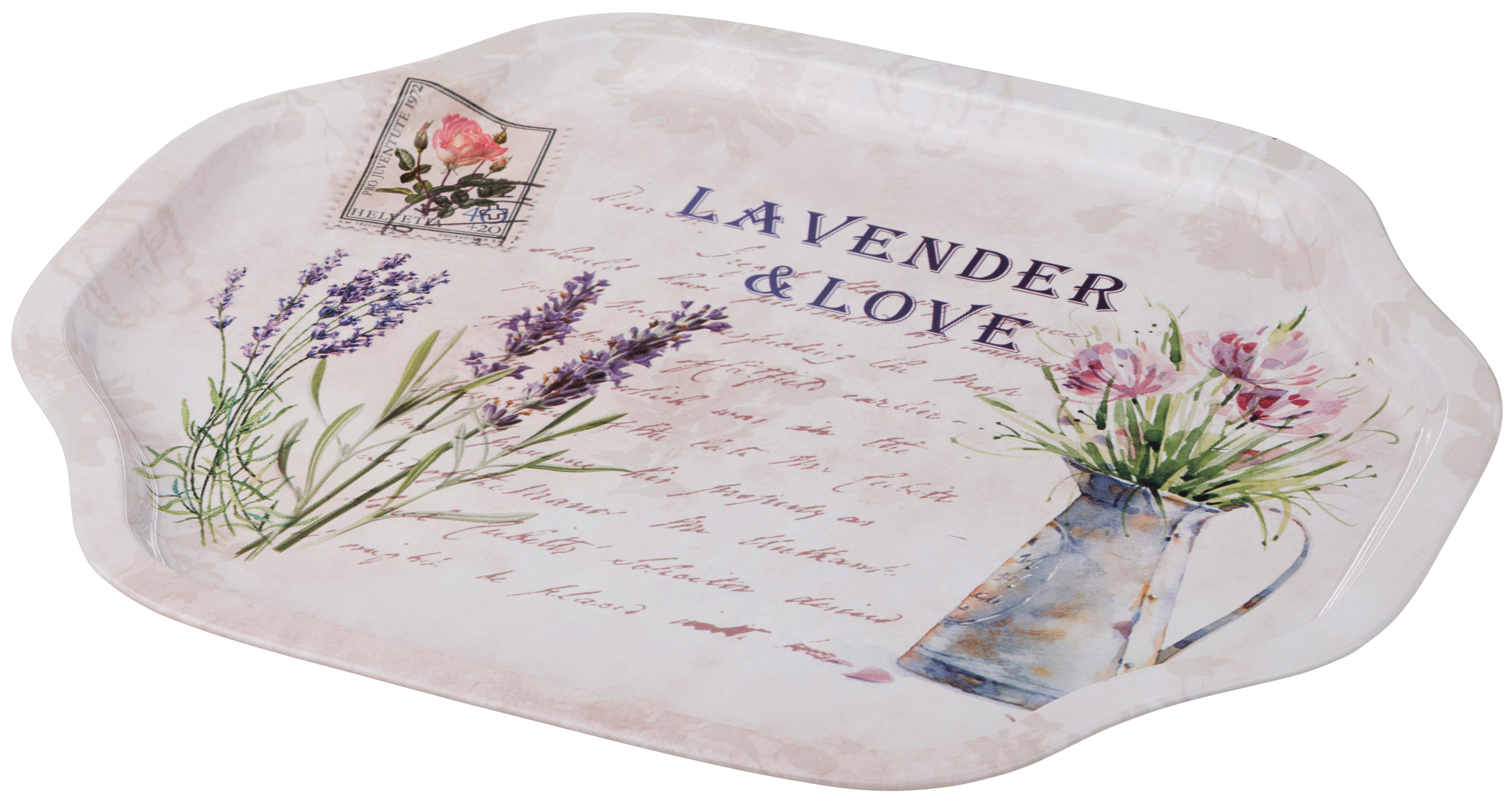поднос сервировочный lavender 33х27х2 см без упаковки 913-109  материал сталь окрашенная производства китай общий вес 0,19 кг, купить с доставкой по низкой цене за 215 руб.