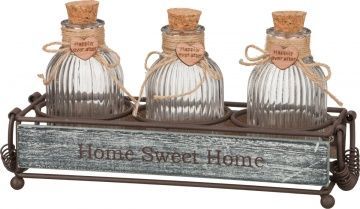 набор емкостей для соусов из 3-х шт sweet home 21х7х12 см 222-077