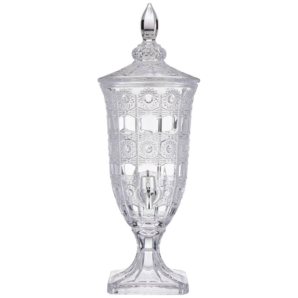 диспенсер для напитков лимонадница muza crystal 2л 16х16х45 см 195-218