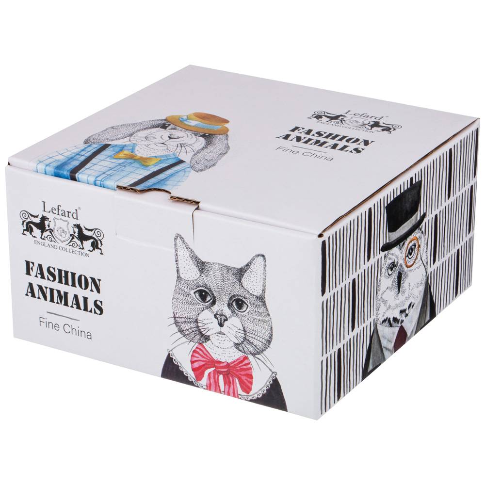 чайная пара lefard fashion animals сова, на 1пер. 2пр. 220 мл 409-135