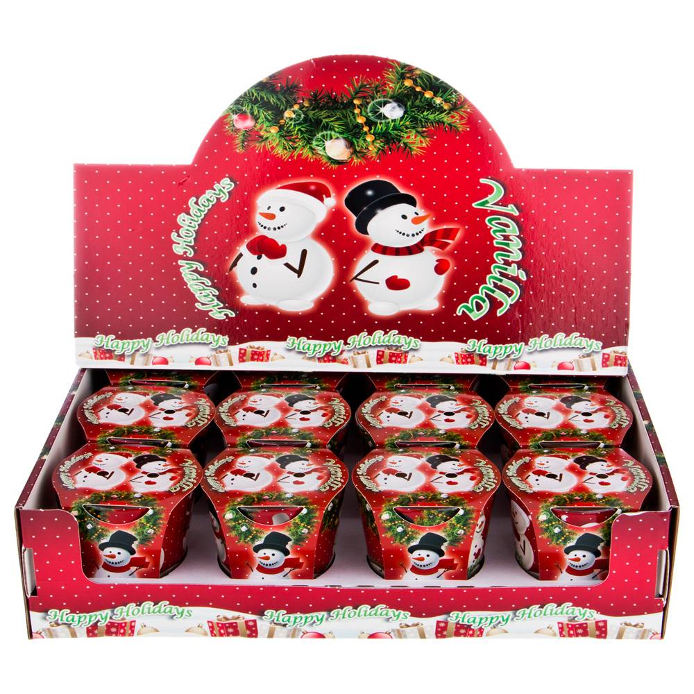 свеча ароматизированная happy holidays ваниль высота 8 см диаметр 9 см 348-462