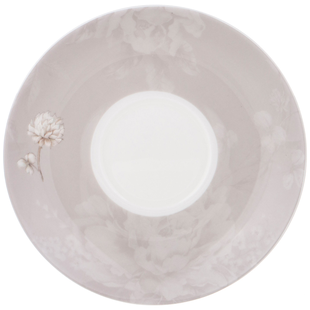 чайный набор lefard white flower на 6пер. 12пр. 330мл серый 415-2138