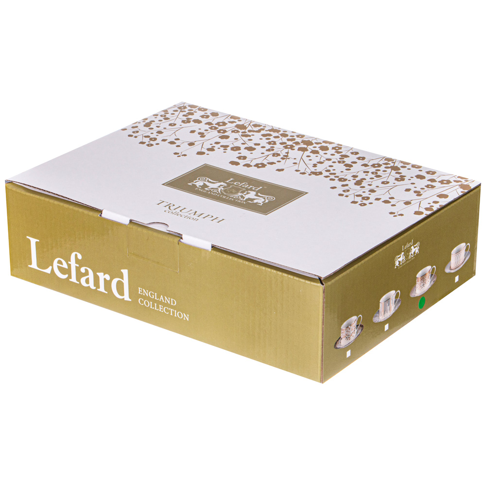 чайный набор lefard triumph на 2 пер. 4 пр. 220 мл 435-024