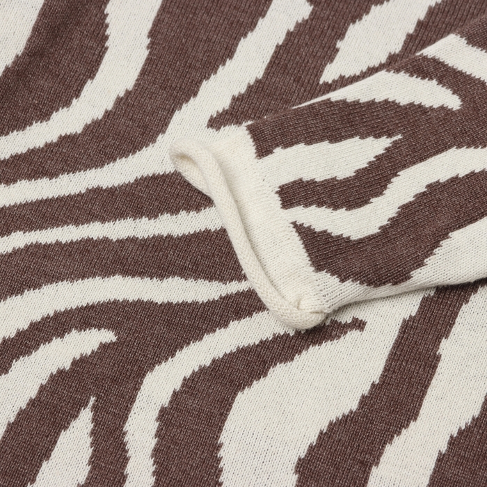 Джемпер вязаный Крошка Я Zebra рост 80-86 см, молочный 10331562