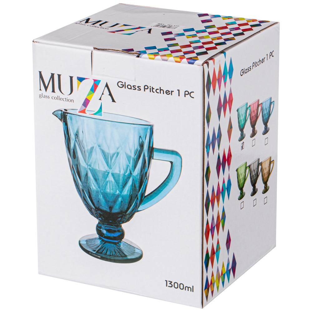 кувшин серпентина 1300 мл / высота 20 см серия muza color 781-171