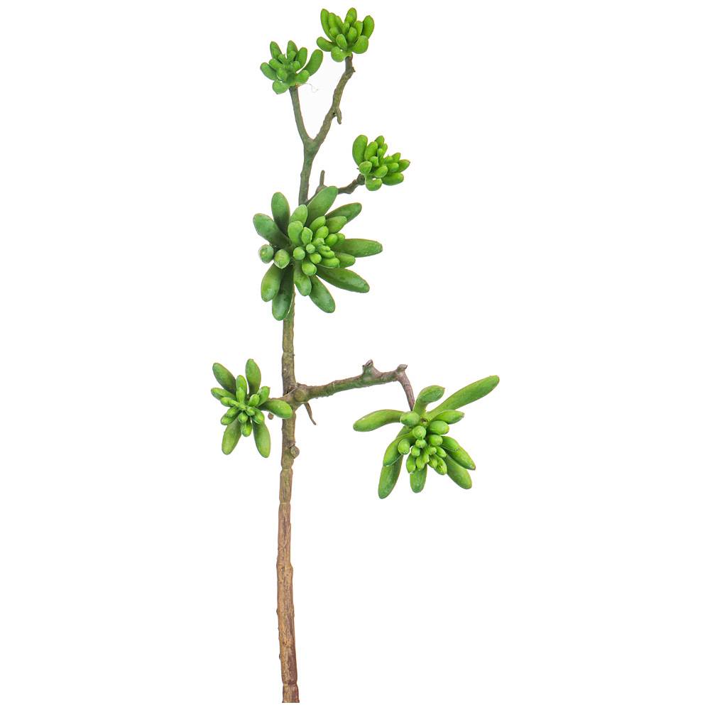 цветок искусственный суккулент высота 44см, 375-059