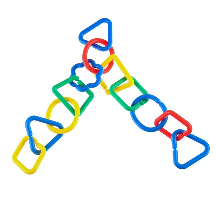 Развивающая игрушка «Цепочка», 12 элементов, Крошка Я 4754425