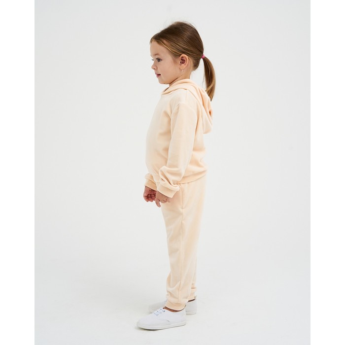 Костюм детский (толстовка, брюки) KAFTAN Basic line р.30 (98-104), молочный 7462820