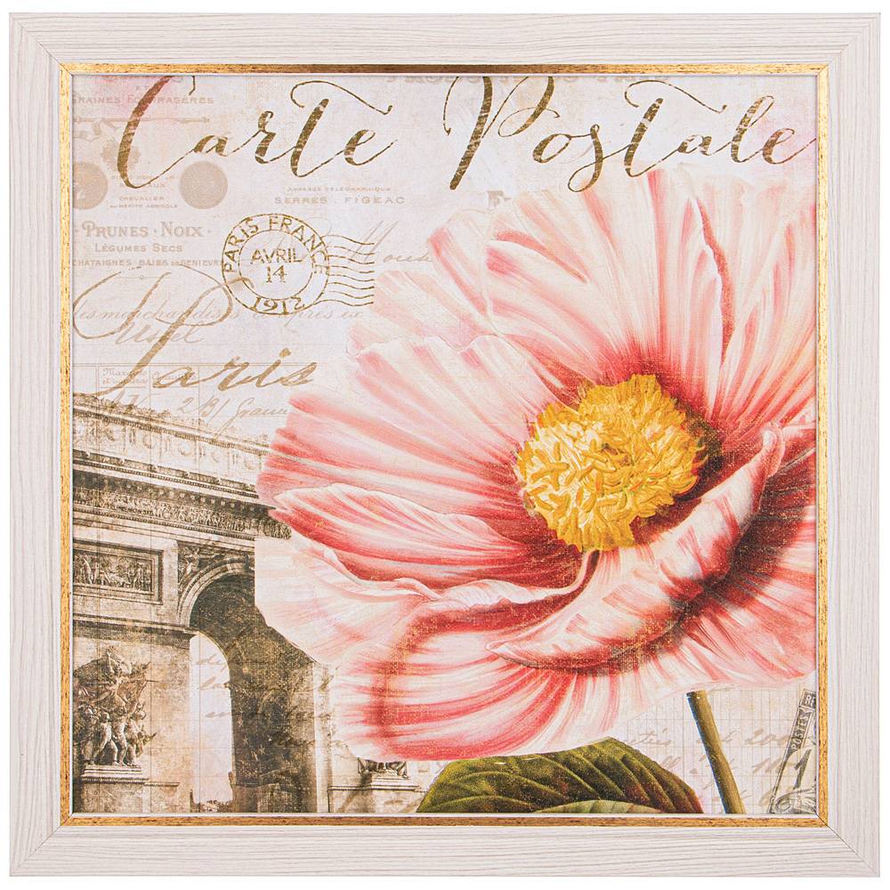 картина в раме жемчуг с золотом 50х50 см 541-346