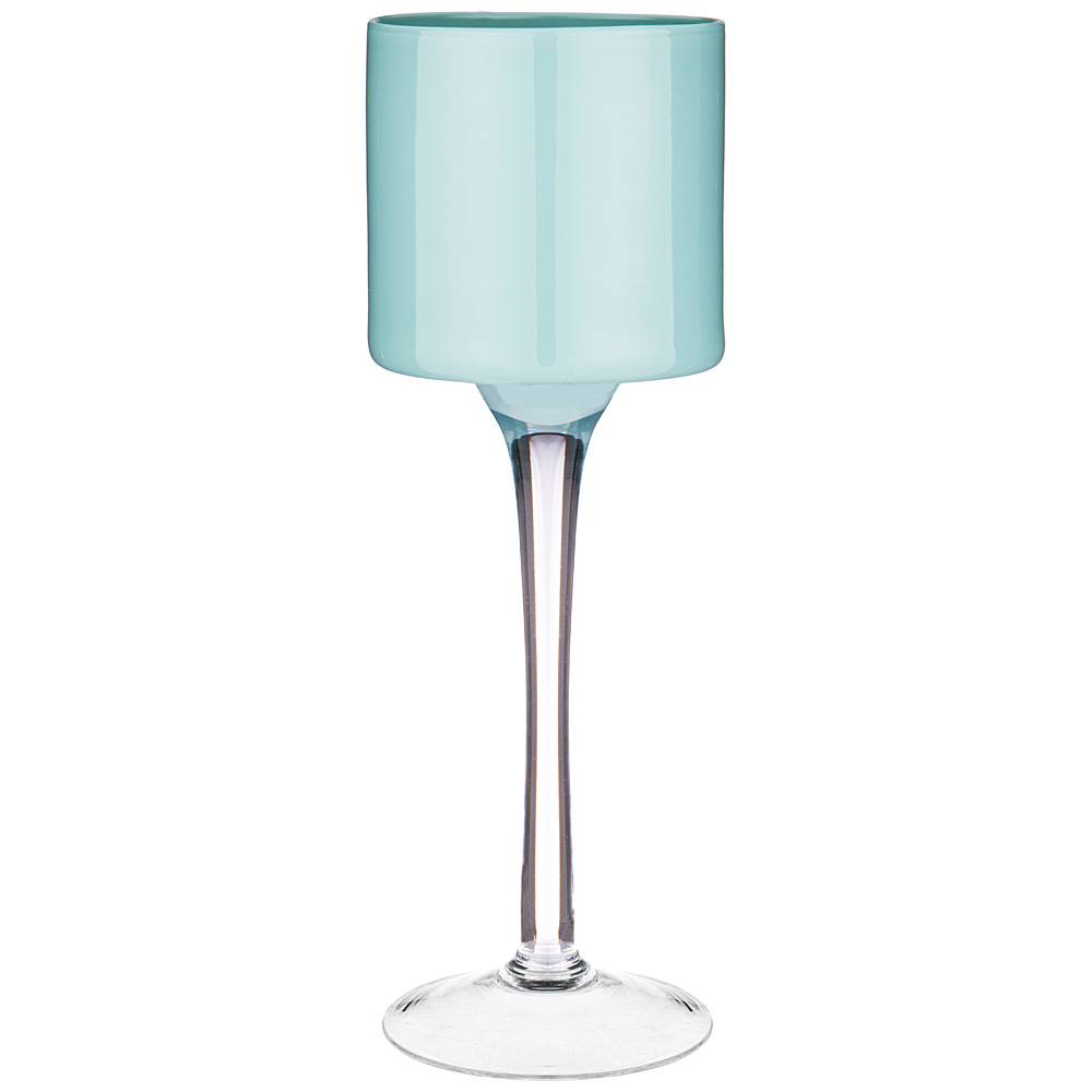 подсвечник на ножке stelo acqua высота 35см диаметр 12см 316-1516