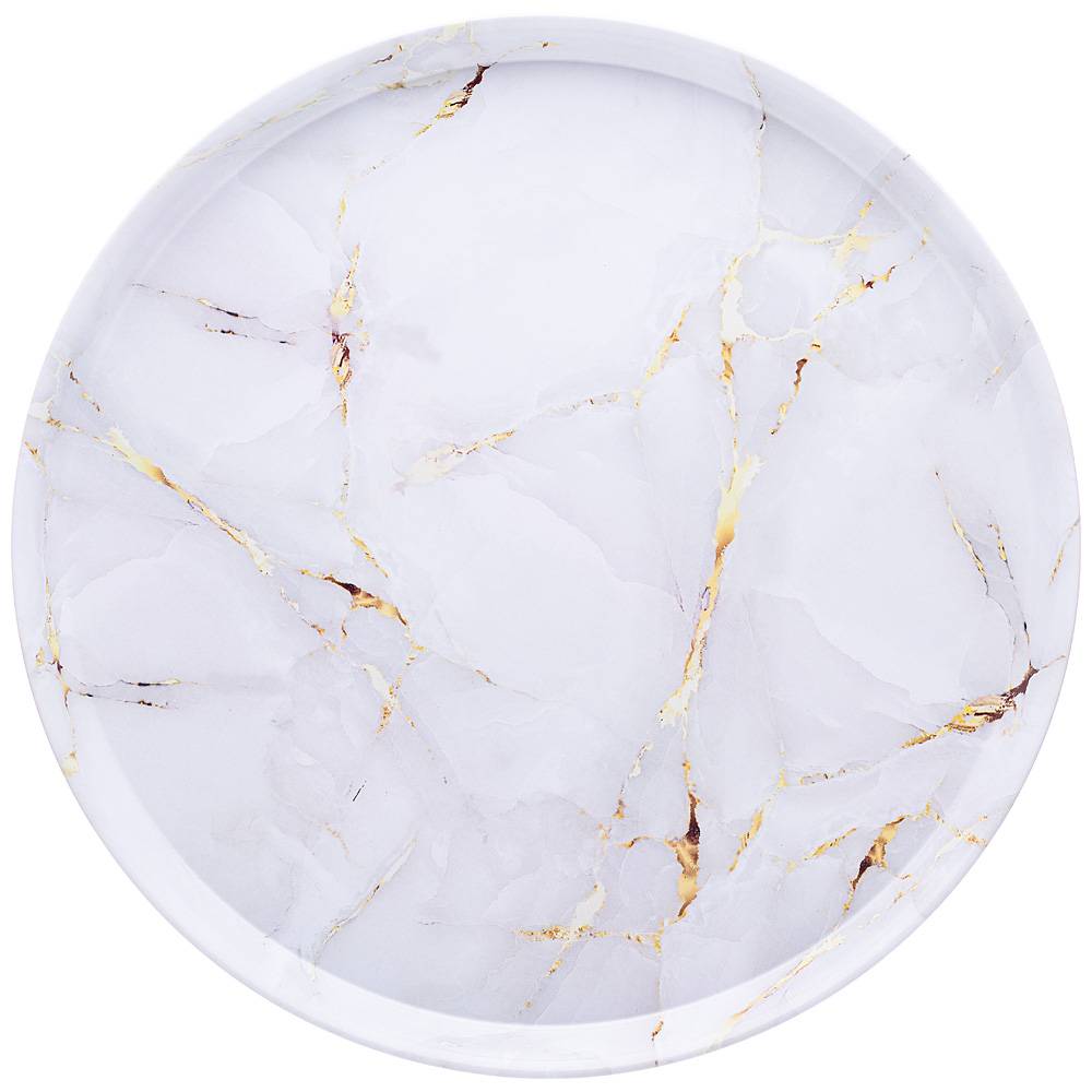 поднос сервировочный agness fantasy 33х2,1 см 898-031