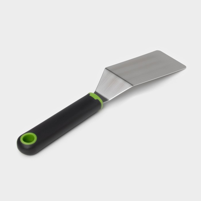 Лопатка для пиццы Доляна Lime, 25x5 см, цвет чёрно-зелёный 7139533
