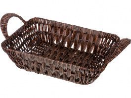 корзинка с ручками коллекция натурель 27х20х6/9 см 109-228