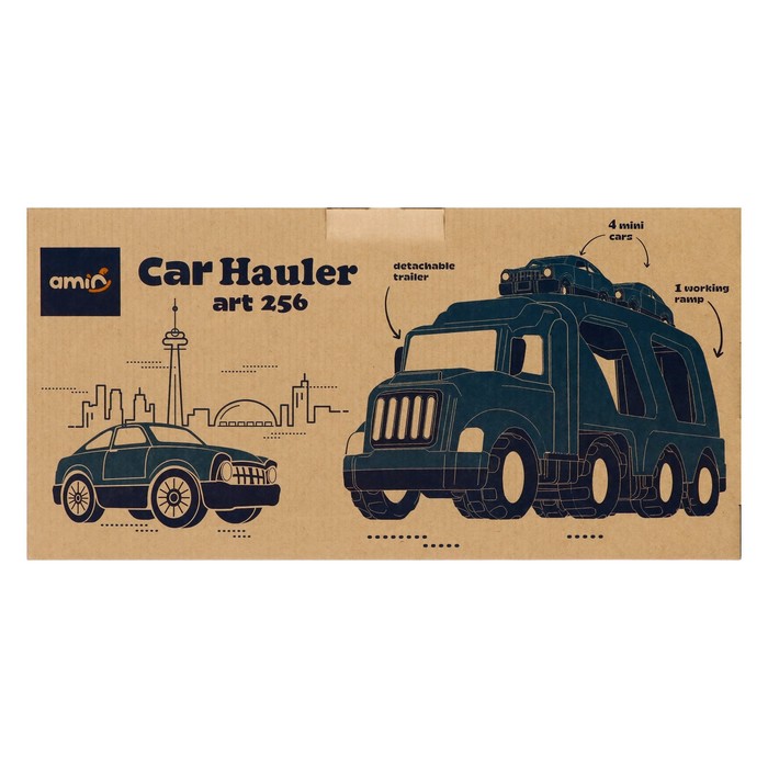 Автовоз Car Hauler, МИКС 9945182