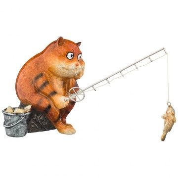 фигурка котофей 18х10х12,5 см коллекция озорные коты 146-1098