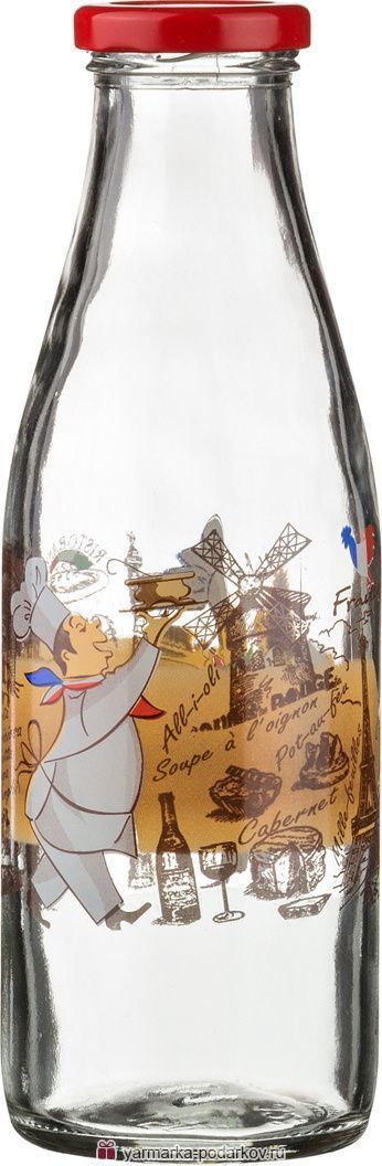 бутылка мастер шеф 500 мл без упаковки 484-331 бутылка материал стекло производства россия, купить с доставкой по низкой цене за 90 руб.