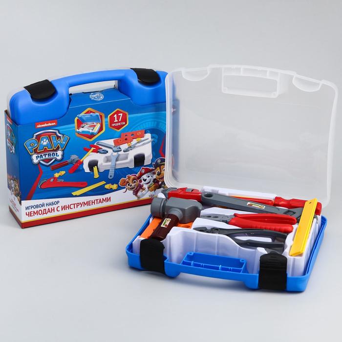 Набор строителя с инструментами игровой Чемодан с инструментами, Paw Patrol 5081184