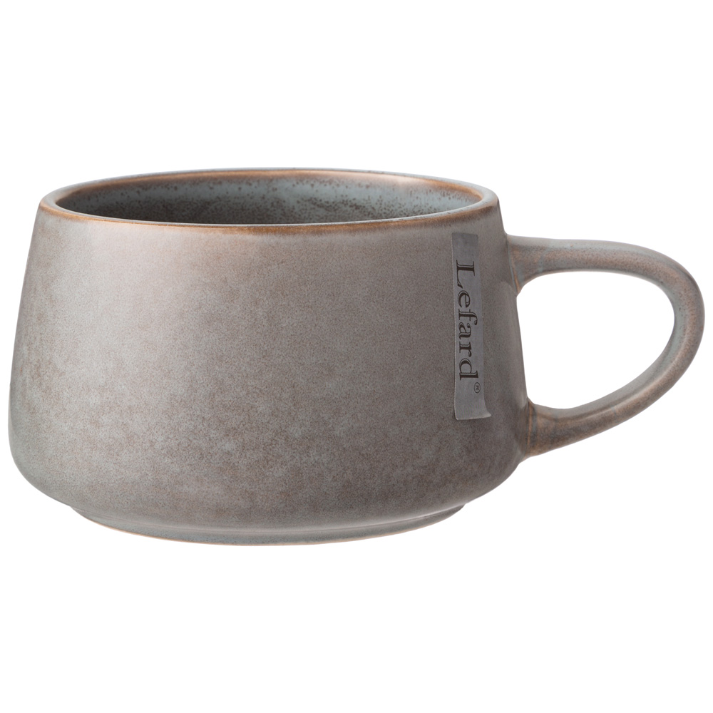 кружка 417 мл коллекция glaze collection цвет:серый меланж 191-228