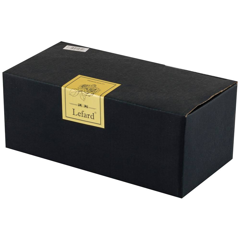 салфетница lefard gold glass 24,5х12,5 см высота 10 см 195-167
