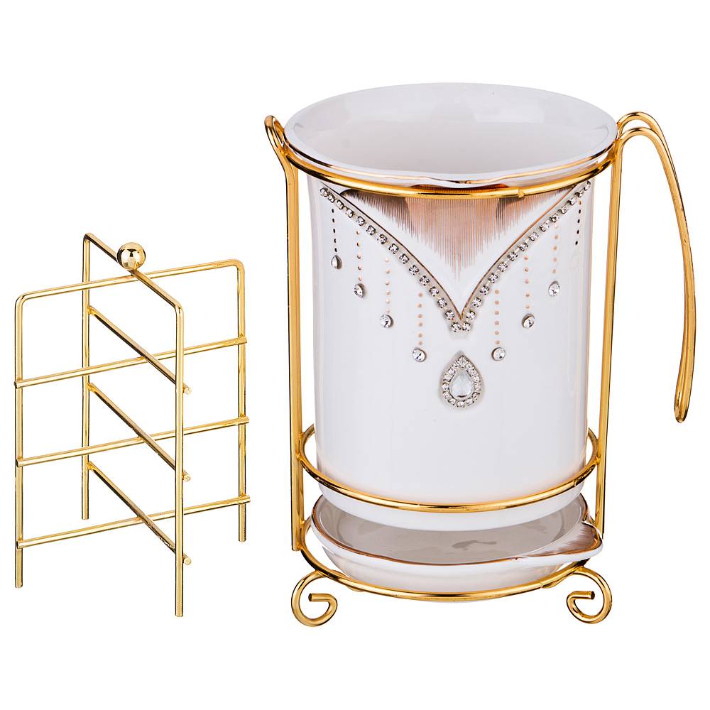 подставка под столовые приборы 14х11х17 см 437-080  материал фарфор производства китай бренд lefard общий вес 0,44 кг, купить с доставкой по низкой цене за 1273 руб.