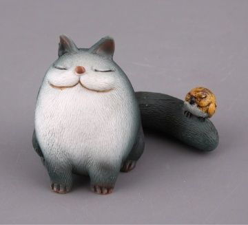 фигурка кошка 7х5х5,5 см 450-346