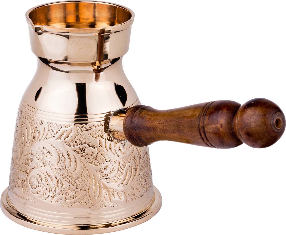 турка латунь 350 мл диаметр 10 см высота 12 см длина 12 см 877-485 турка материал латунь/дерево производства индия общий вес 0,63 кг, купить с доставкой по низкой цене за 2217 руб.