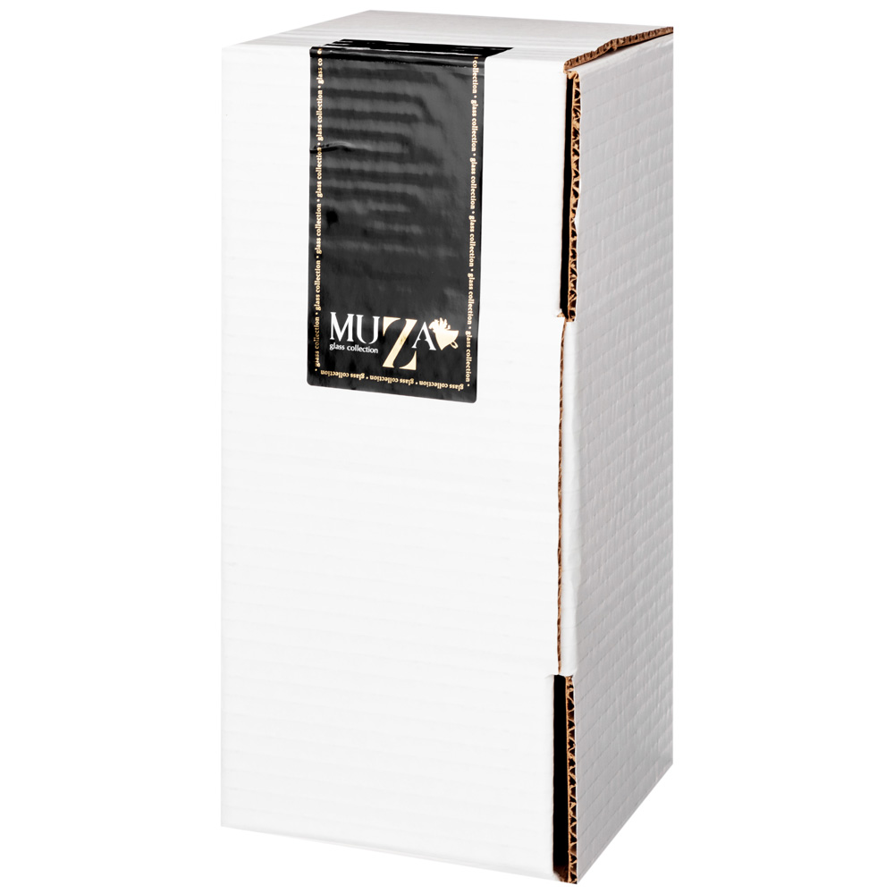 ваза modern gala smoky/gold 30см 380-907