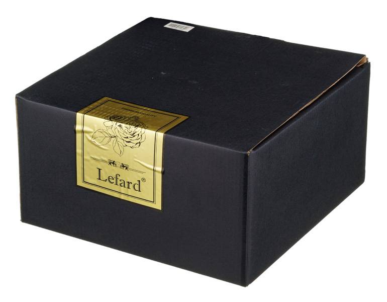 фруктовница на ножке lefard gold glass диаметр 30 см высота 19 см 195-108